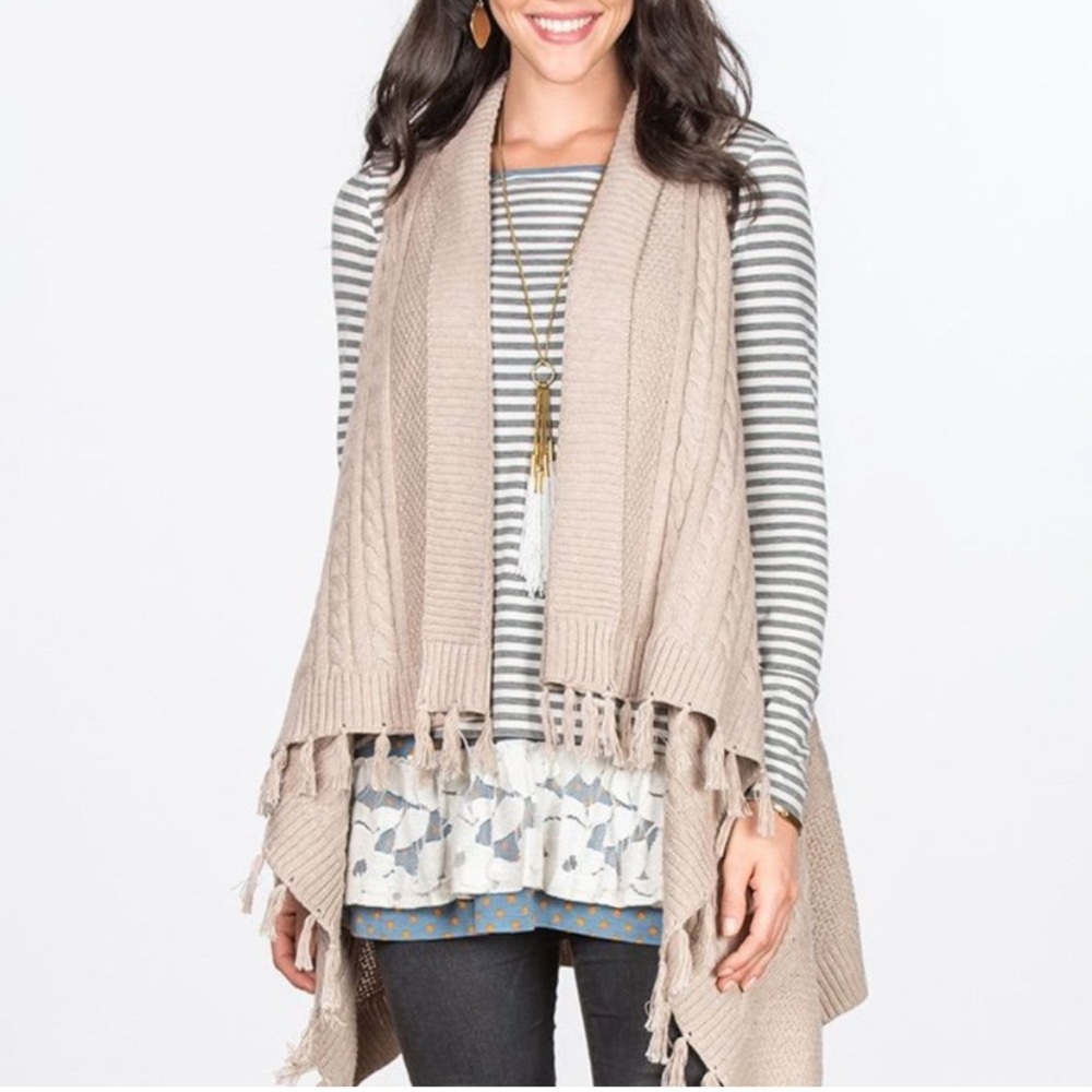 Matilda Jane Minds Eye Fringe Edge Vest